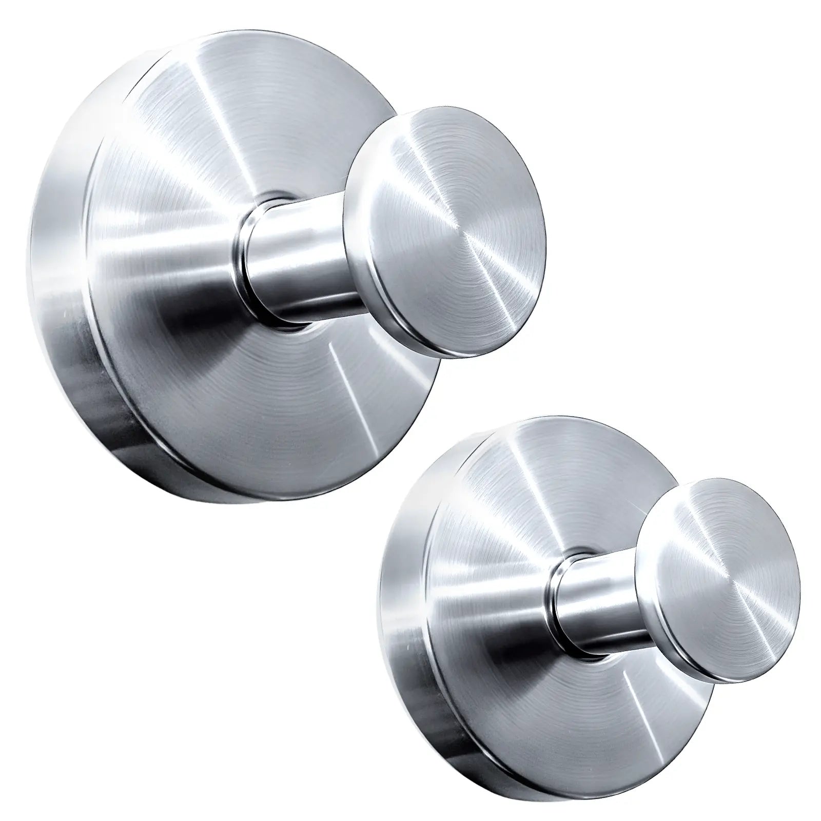 Decerk 2 PCS Suction Cup Hooks Christmas Gift Gadgets Kitchen Home Essentials Suction Hooks Bathroom Accessories Waterproof Reuseable for Shower Bathroom Towel Hooks Shower Hooks Holders Shower Hooks Hanging Towels Loofah Robe