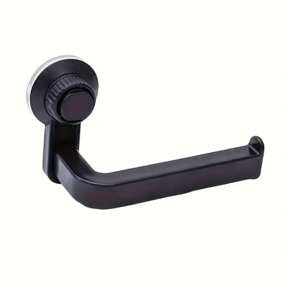 Self-Adhesive Toilet Paper Holder, Rust-Proof Plastic Non-Slip Tissue Rack, Tissue Dispenser, Punch-Free Strong Adhesive Wall Mount Design, Universal Toilet Roll Holder for Bathroom Shower Room, Wall Mounted Dispenser