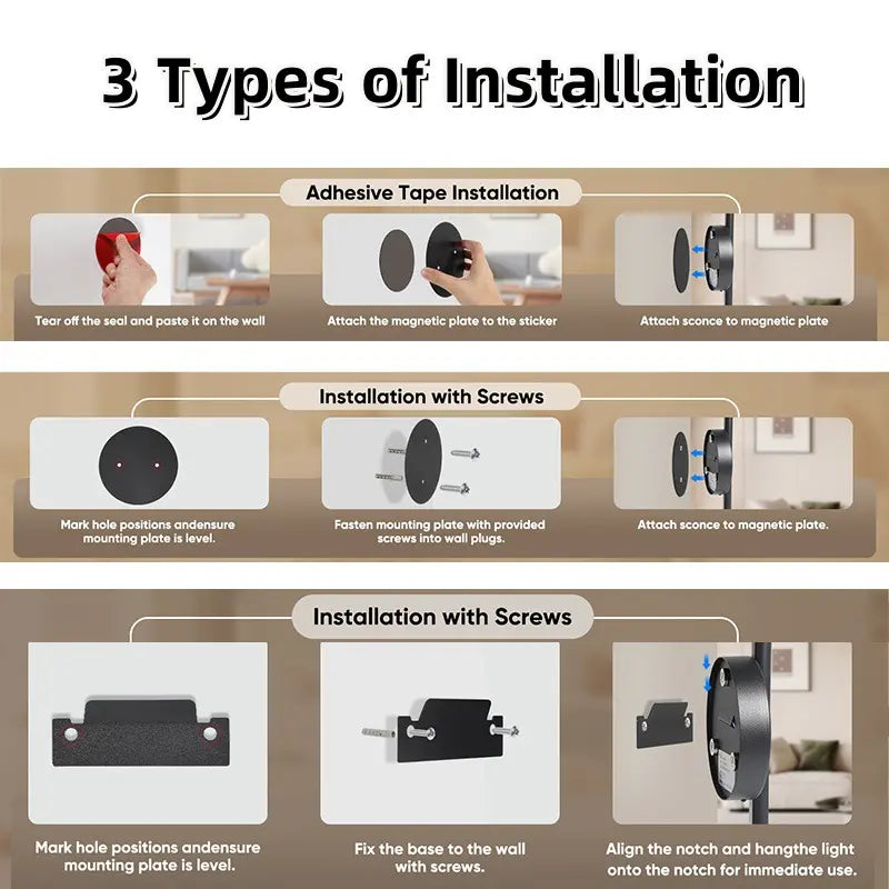 Modern LED Rechargeable Wall Light, 50Cm Line Design, Wire-Free Adhesive Magnetic Installation, Dimmable Remote Control, Bedroom Living Room Decor, Magnetic Dimmable Lights, Dimmable Wall Lamp, Home Decoration Lamp, Indoor Lighting