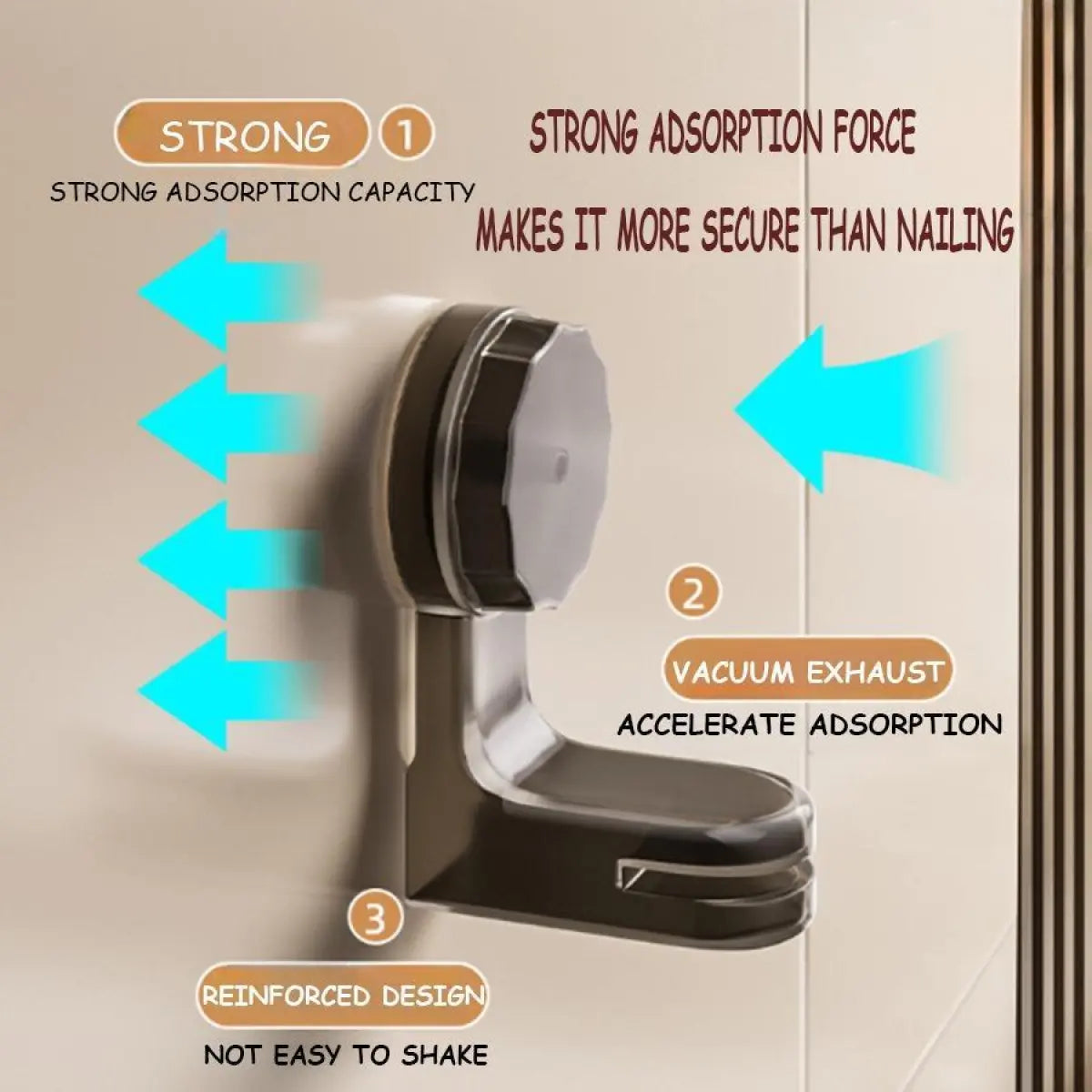 Suction Cup Towel Rack for Bathroom No Hole Installation Stretchable Towel Rod Space Saving Bath Towel Organizer Practical Suction Space Saving Design Multipurpose Usage Gift Ready Durability Assurance