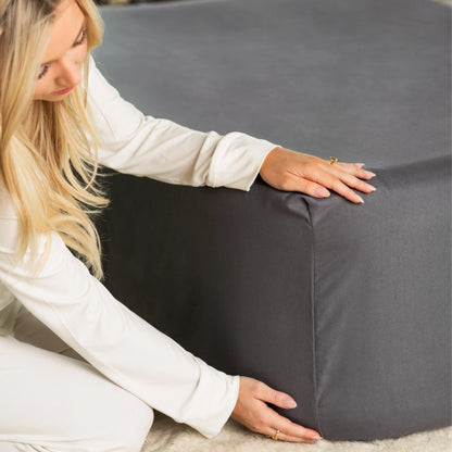 CGK Deep Pocket Fitted Sheet ONLY – Ultra-Soft Microfiber, Wrinkle-Free, Fits up to 24" Mattress (SINGLE SHEET) Soft Comfy Bedding