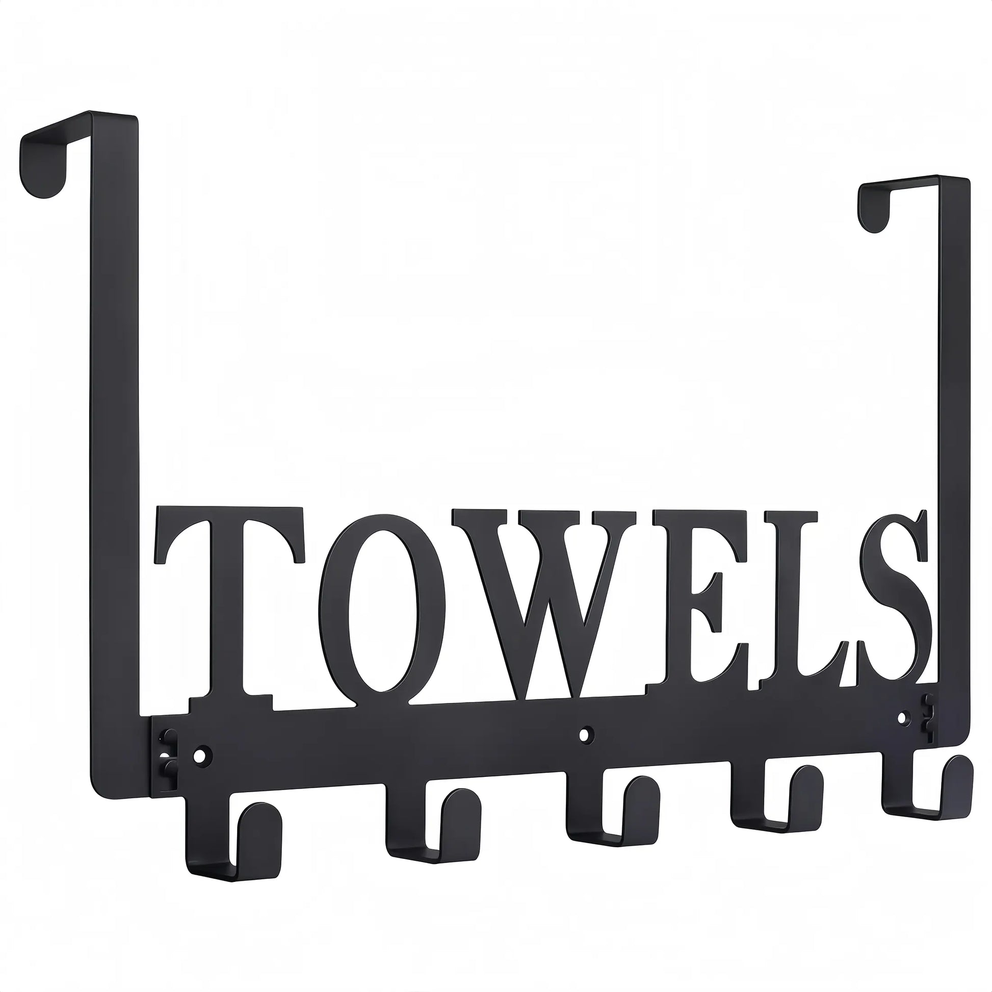Over the Door Hooks, Door Mount Towel Holder, Towel Rack for Bathroom, Bedroom, Kitchen