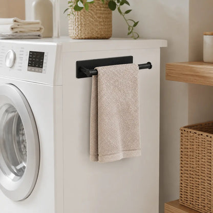 【Father'S Day Gifts】Strong Magnetic Paper Towel Roll Holder, No Drilling Removable Wall Mount Paper Towel Organizer, Portable Reusable Magnet Storage Rack for Fridge Microwave Kitchen Bathroom Washer Home Use