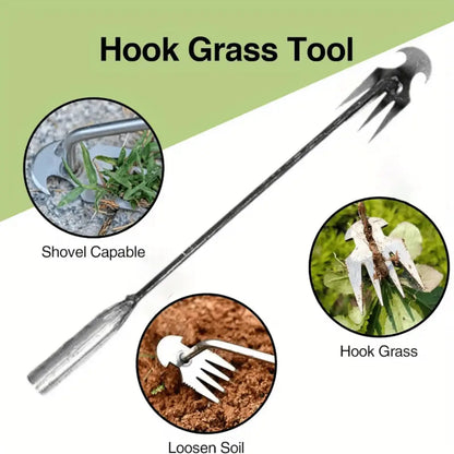 Pulling Weeds and Weeding Artifact,Rooting Hoeing,Loosening Soil, Gardening Tools,Multi-Functional Weeding Shovel,Vegetable Planting, New Durable Garden Weed Upgraded Weed Puller Tool.